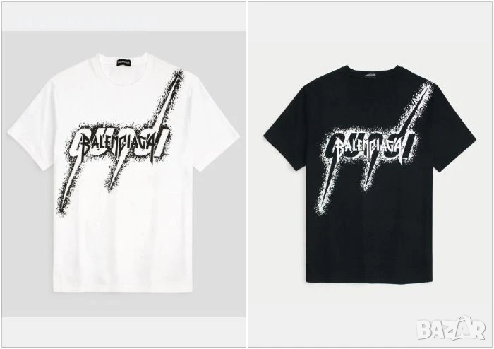 Gucci x Balenciaga Унисекс Тениска👚👕Дамска Тениска👕Мъжка Тениска - 2 Цвята  Код LFS572, снимка 1