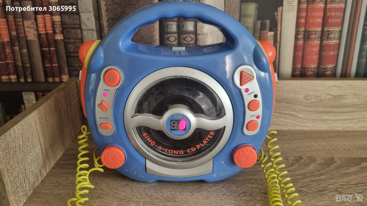 Детско сд с микрофон , снимка 1