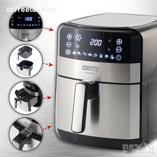 Airfryer Уред за готвене без мазнина 9 програми 5 л.CR 6311, снимка 1