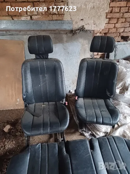 Предни кожени седалки за Мерцедес W210, снимка 1