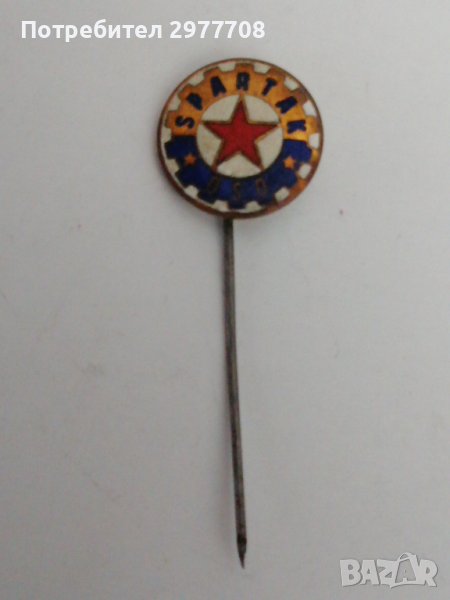 Юбилейна чешка футболна значка , снимка 1