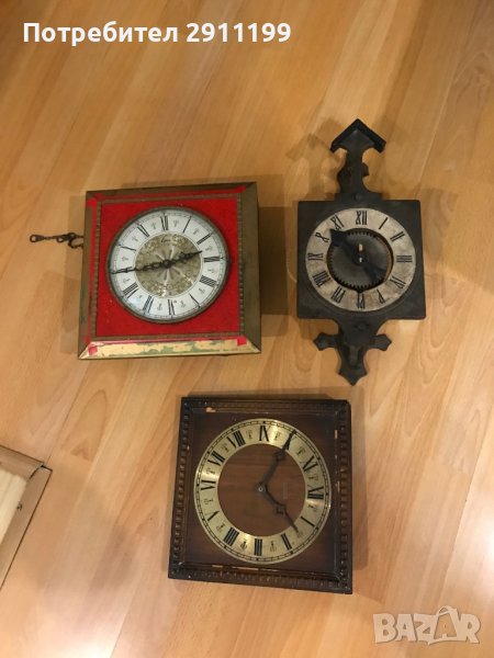 Стари, антикварни, колекционерски стенни часовници, снимка 1