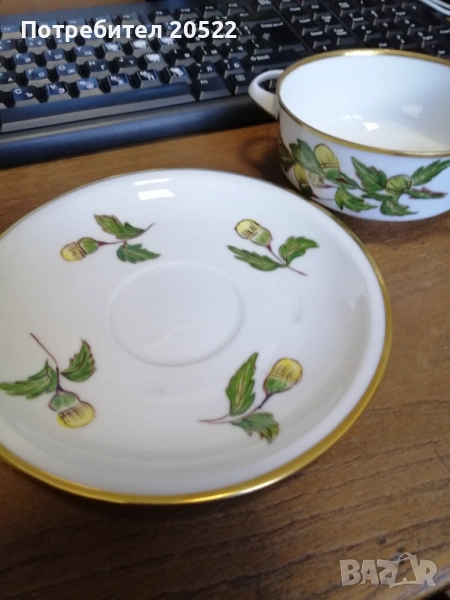 Купички с чинийки, снимка 1