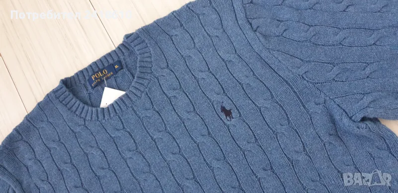 POLO Ralph Lauren Cable Cotton / Knit Mens Size XL НОВО! ОРИГИНАЛ! Мъжки Пуловер!, снимка 1
