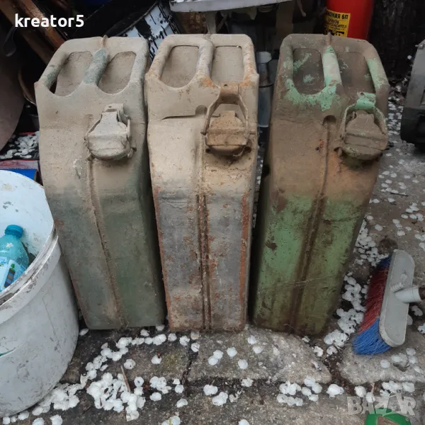 Метални туби за гориво-20 литра, снимка 1