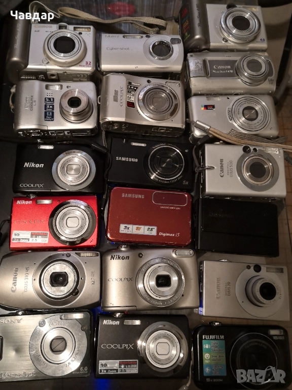 Лот фотоапарати за части или ремонт, снимка 1