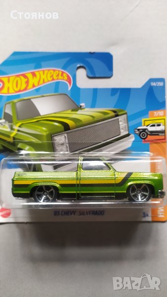 Hot Wheels '83 Chevy Silverado, снимка 1