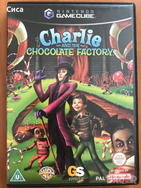 CHARLIE AND THE CHOCOLATE FACTORY игра за Nintendo GameCube, снимка 1