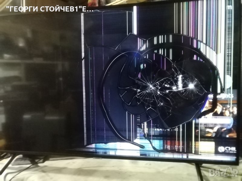 SAMSUNG     UE55NU7179U  СЪС СЧУПЕН ДИСПЛЕЙ , снимка 1