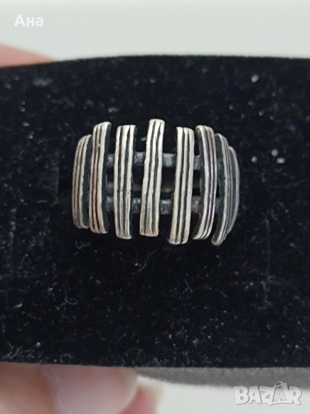 Красив сребърен пръстен Н231, снимка 1