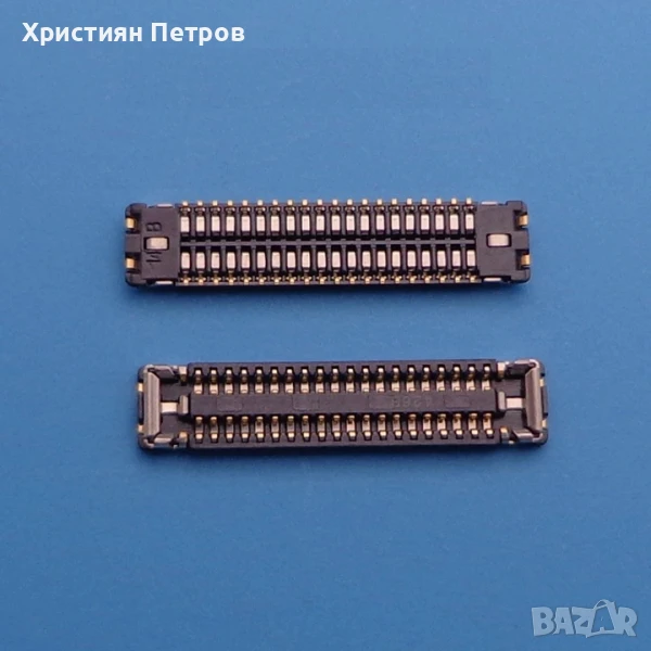 Конектор / Букса 40 pin женски на платката за Realme C55 / C67, снимка 1