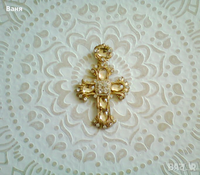 Кръст-медальон, снимка 1