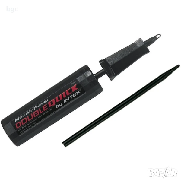  Ръчна помпа Intex Inflator 20 см, Black - 24 месеца гаранция, снимка 1