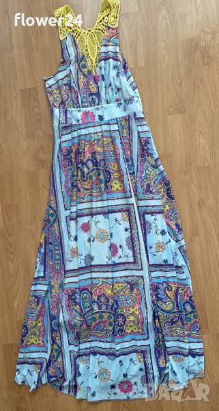 Дълга лятна рокля, размер M, снимка 1