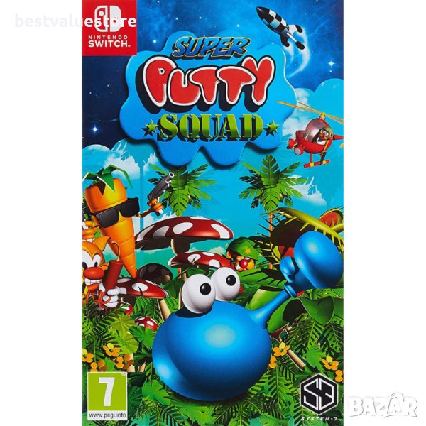 Игра Super Putty Squad Код В Кутия Nintendo Switch, снимка 1