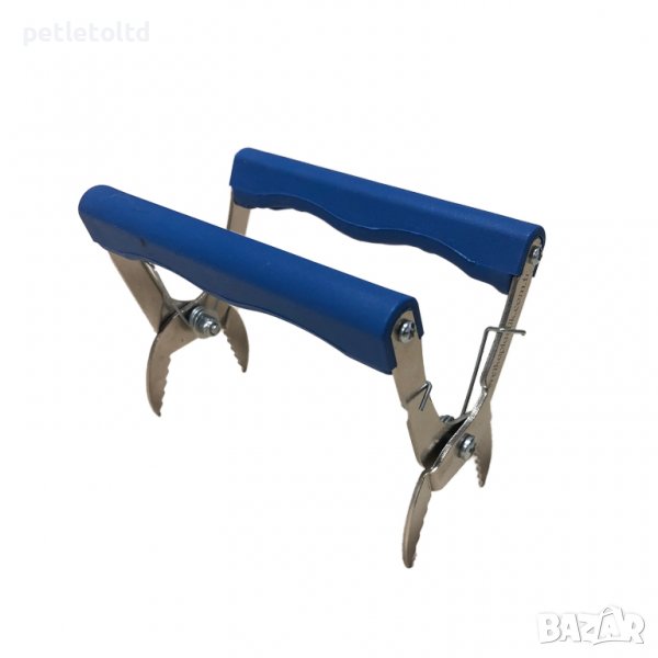 Щипка за пчелни рамки - със синя дръжка, снимка 1