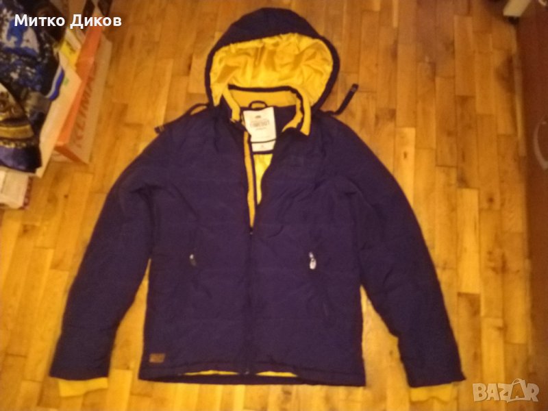 Timeout southern california унисекс марково зимно яке с подплата и с качулка реален размер С, снимка 1