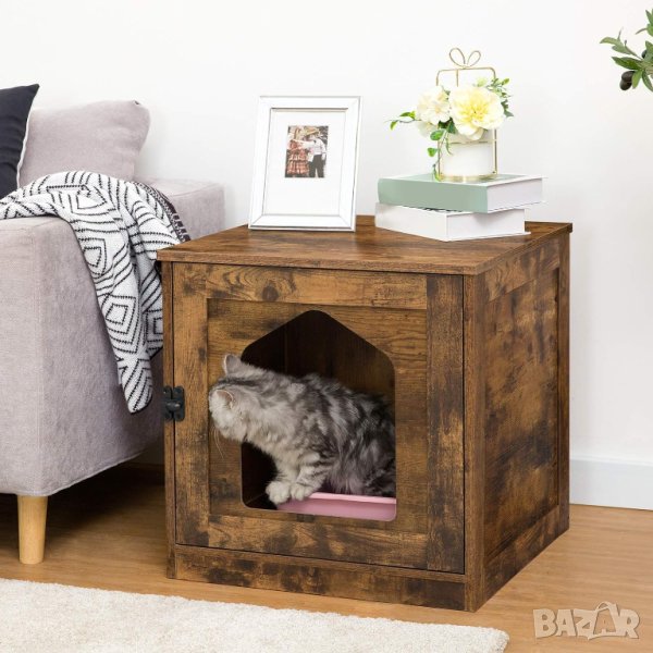 ПРОМОЦИЯ Котешка тоалетна / котешка къщичка BF01MW01, снимка 1