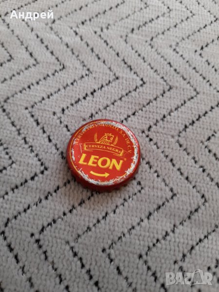 Капачка от бира,пиво Leon, снимка 1