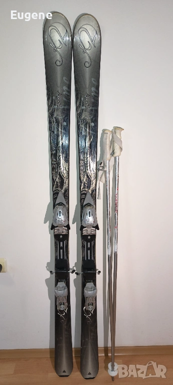 Ски K2 Magic Luv 167 см + автомати Marker M 9.0 + щеки Rossignol 126, снимка 1