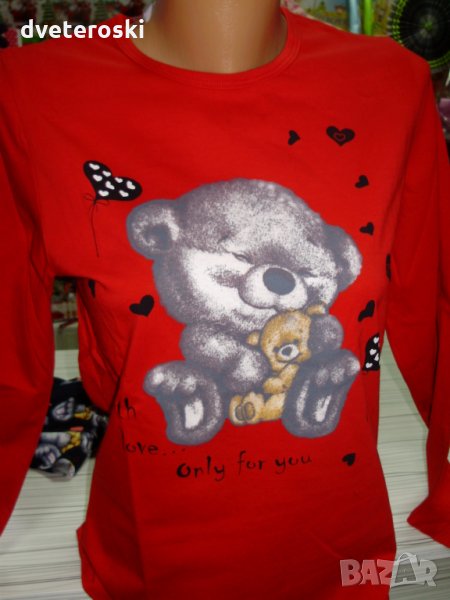 Детска пижама с дълъг ръкав за момиче Ръст 110, снимка 1