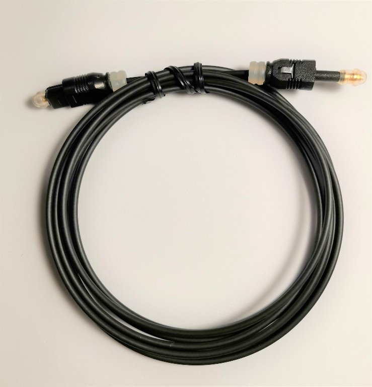 Оптичен аудио кабел с мъжки Toslink конектор и мъжки 3.5мм оптичен жак в  Други в гр. Варна - ID28689129 — Bazar.bg