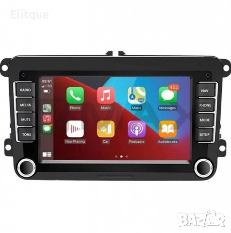 Мултимедийна навигация за автомобил с 7-инчов дисплей - Volkswagen, Seat или Skoda CJ-CP605 4+32GB, снимка 2 - Друга електроника - 52843153