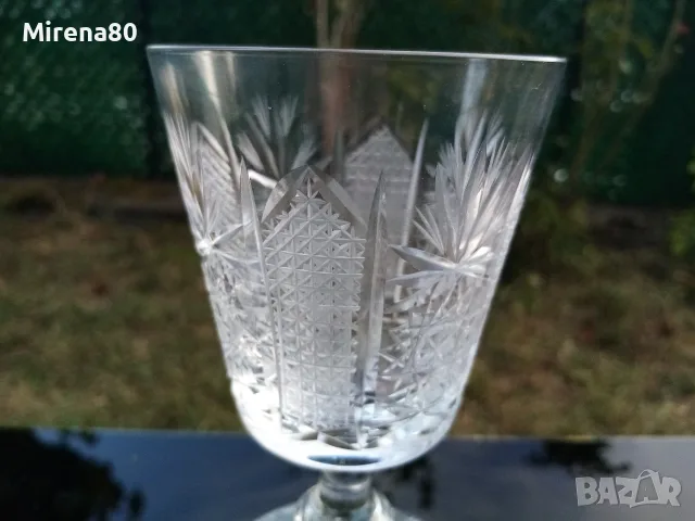 * Изида * - кристална чаша за вино, снимка 2 - Чаши - 56364146