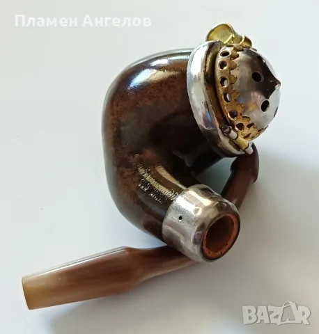 Ретро ветроупорна лула "Stsndard Old BRIAR" 312, снимка 9 - Лули - 55731546
