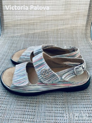 Модерни скъпи сандали HELVESKO Швейцария, снимка 2 - Сандали - 37743745