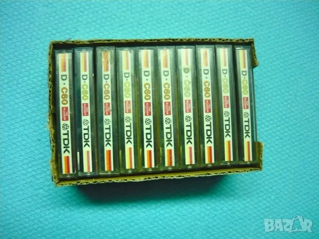 TDK D-C60 - аудио касети, снимка 8 - Декове - 56469454