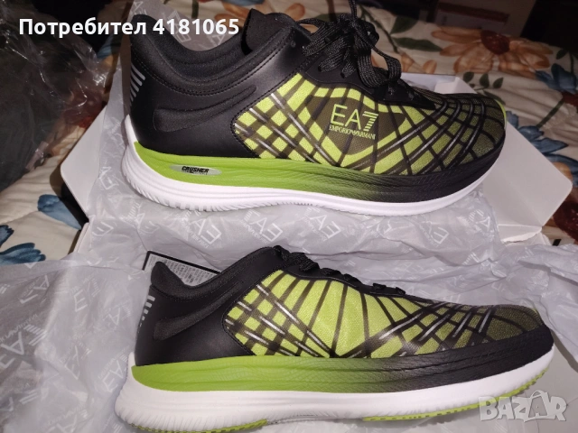 Нови, оригинални мъжки маратонки EA7 Emporio Armani, модел Crusher Distance., снимка 4 - Маратонки - 54185008