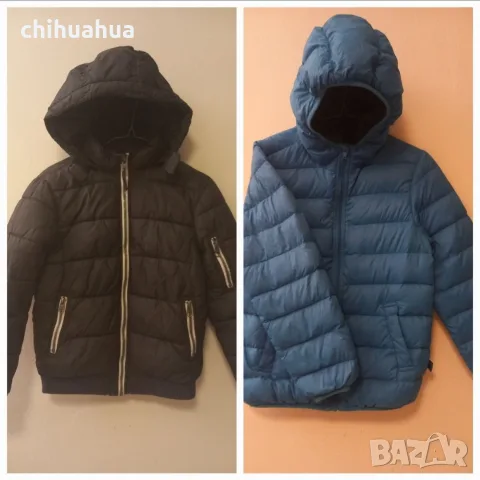 Две детски зимни якета H&M и Benetton 140 см
