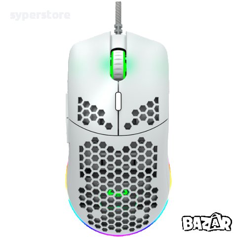 Геймърска Мишка Оптична USB CANYON Puncher GM-11 CND-SGM11W 4200 dpi Бяла SS301354