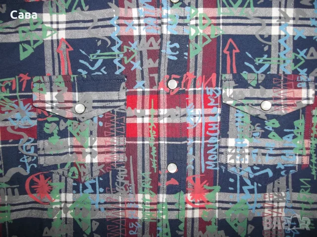 Риза DESIGUAL  мъжка,ХЛ, снимка 2 - Ризи - 56082766