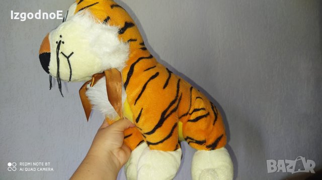 Голям плюшен тигър 