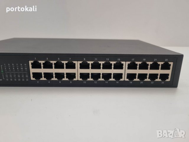 +Гаранция! Switch Суич TP-Link TL-SF1024D 24 порта, снимка 3 - Суичове - 39510726