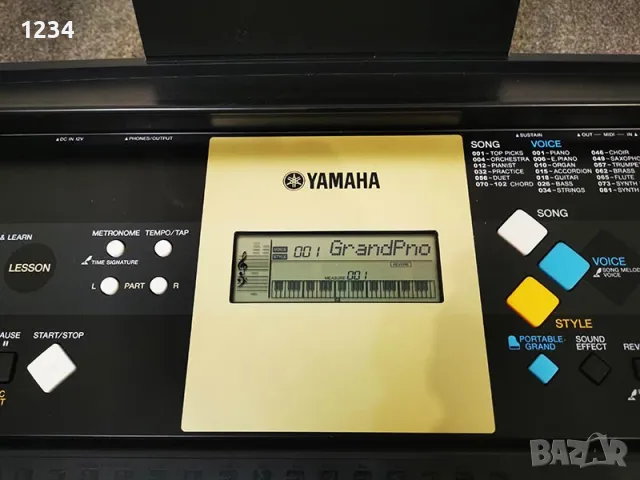 синтезатор клавир YAMAHA YPT-220 пиано с 5 октави , снимка 6 - Синтезатори - 50012860