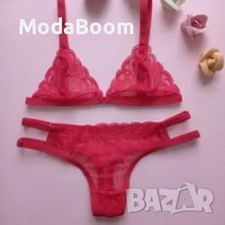 Дантелен комплект Red Valentine, снимка 7 - Бельо - 48357635