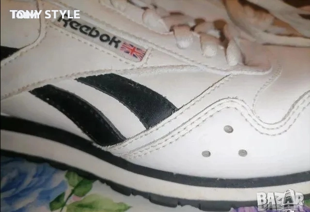 REEBOK Оригинал Нови Дамски Маратонки Изцяло от Естествена Кожа 38, снимка 3 - Маратонки - 51643890