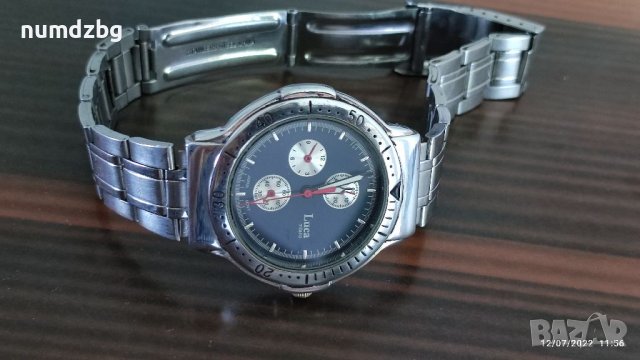 Мъжки часовник Luca milano метална каишка, снимка 2 - Мъжки - 37364168