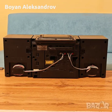 Култов радиокасетофон Panasonic RX-DT690 – Portable Stereo Component CD System, снимка 7 - Радиокасетофони, транзистори - 55871619
