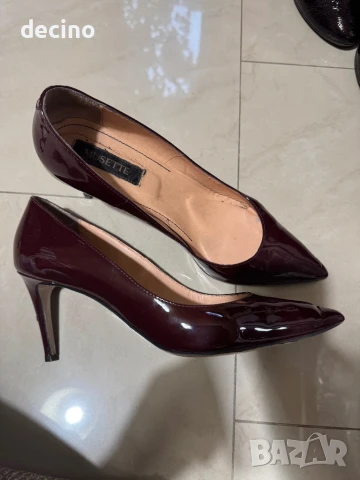 Токчета лак Musette 41 номер, снимка 3 - Дамски обувки на ток - 50463021