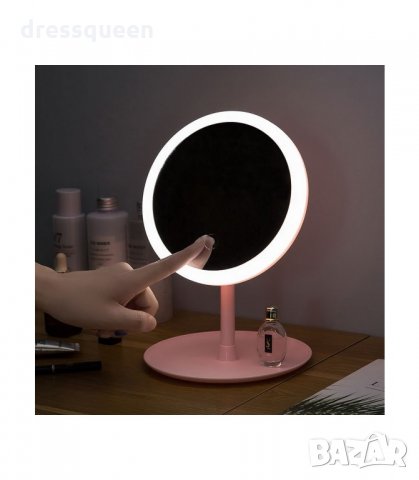 2859 Козметично огледало с лед осветление, светещо в 3 цвята, снимка 2 - Други - 34267862