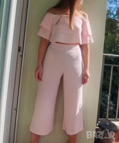 женски костюм Pink Boohoo , снимка 3 - Костюми - 55717764