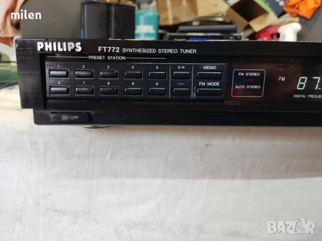 тунер Philips FT772, снимка 2 - Радиокасетофони, транзистори - 56456696