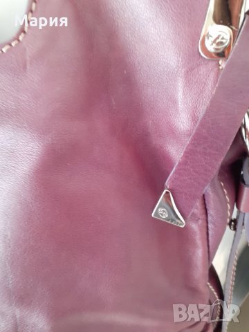 Чанта от естествена кожа Francesco Biasia, снимка 4 - Чанти - 30281490