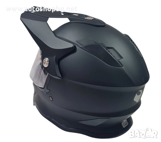 Кросова каска- Черна Мат -XL-, снимка 2 - Аксесоари и консумативи - 51633953