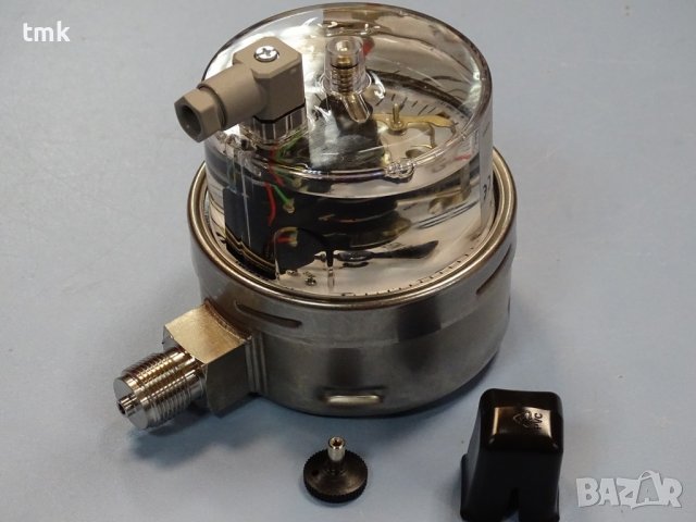 ел. контактен манометър WIKA cont 821.21 0-25Bar Ø85mm G1/2”, снимка 10 - Резервни части за машини - 37246546