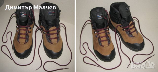 Висококачествени туристически обувки Forclaz, размер 36, нови неупотребявани, снимка 2 - Спортна екипировка - 40630140